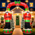 8 ft Inflatable Nutcracker Archway