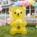 5FT Candyland Party Inflatable Gummy Bears Huge Blow Up Pool Fun Photo Booth Props and Big Gummy Bear